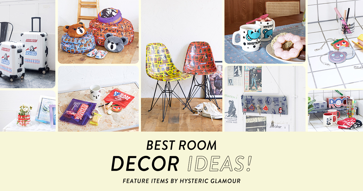 BEST ROOM DECOR IDEAS! HYSTERIC GLAMOUR