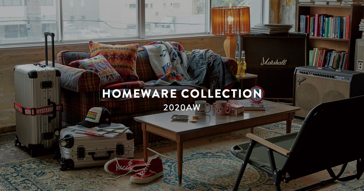 HYSTERIC GLAMOUR スクエアテーブル 2020AW Homeware Collection | HYSTERIC GLAMOUR