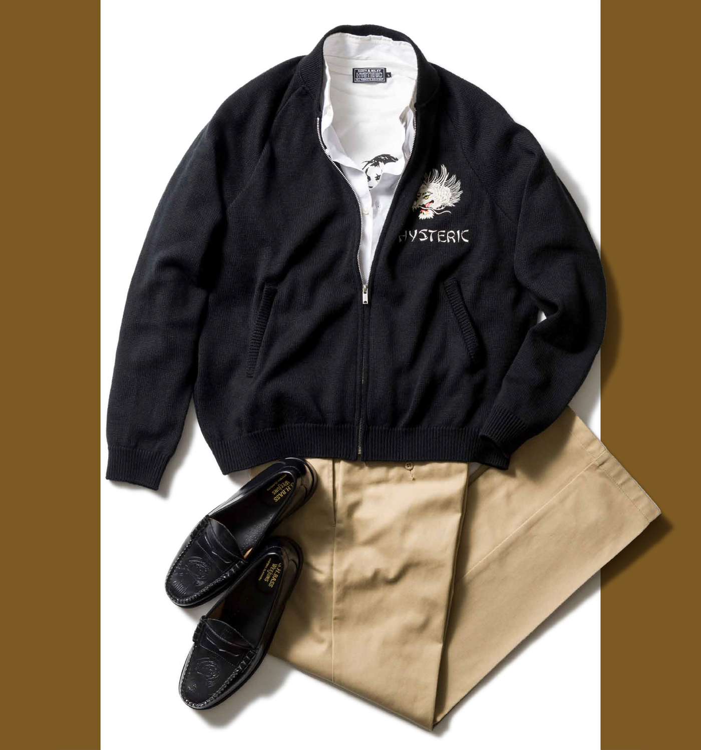 【FEATURES】ミツキの私場価値 ドラゴンヘッドジャンパー Coordinate_1