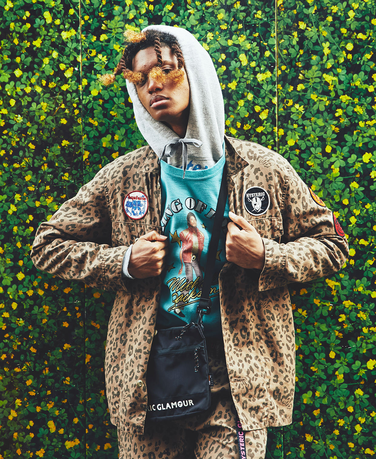 希少・極美品】マイケルジャクソン × ヒステリックグラマー 半袖シャツ