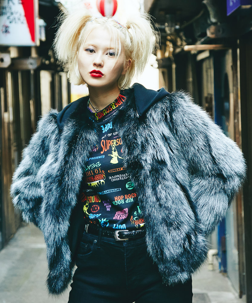 HYSTERIC GLAMOUR - ★日本製 HYSTERIC GLAMOUR T-REX ロック チュニック pk7171-02_1.jpg