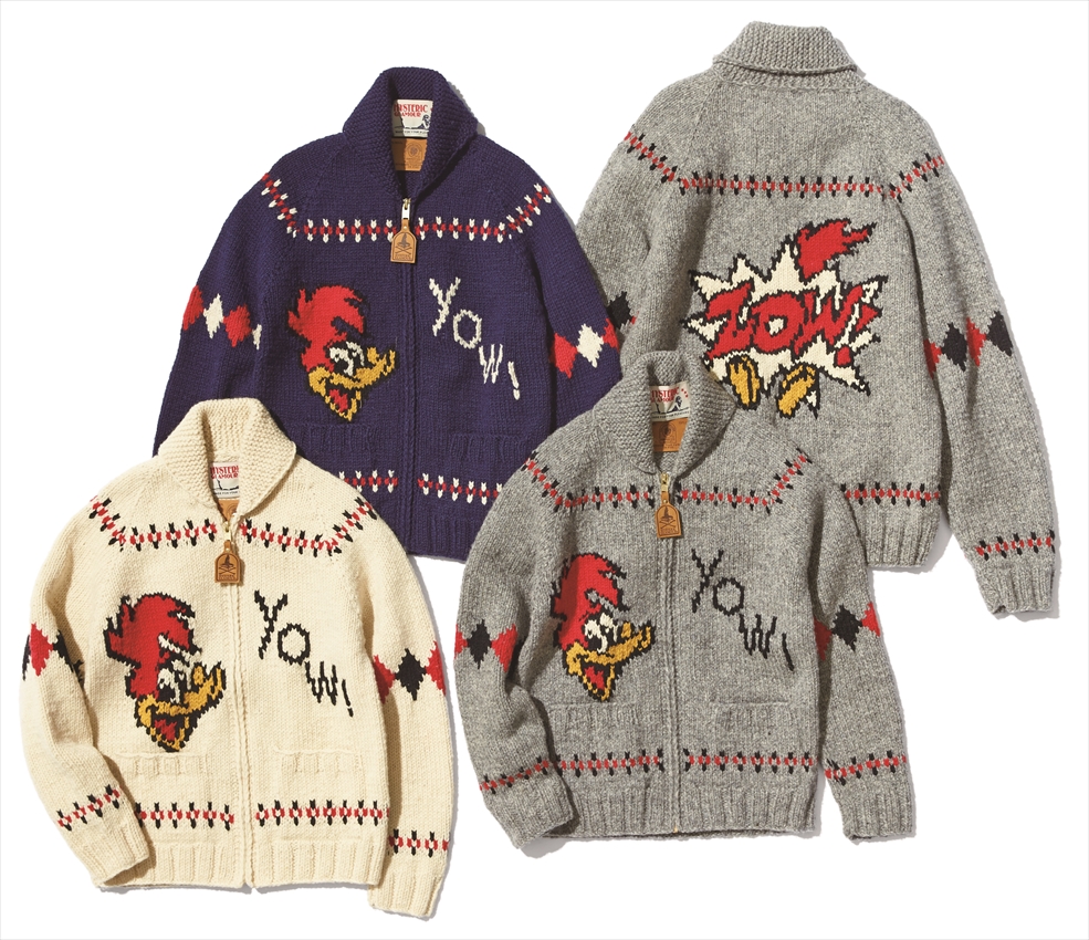 CANADIAN SWEATER ×WOODY WOODPECKER ×HYSTERIC GLAMOUR